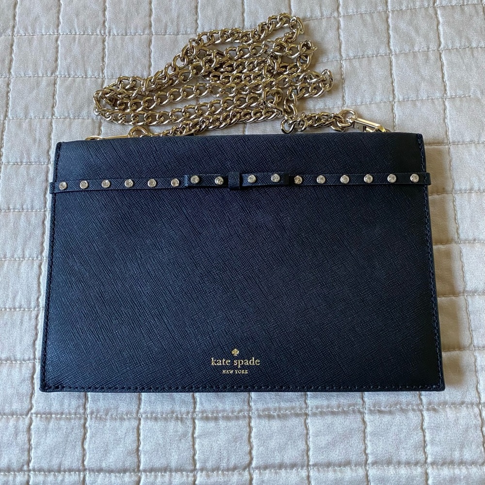 ☘️KATE SPADE Elliott Street Mini Sima Black